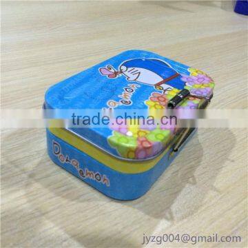 Lovely sweet tin box mint tin box cheap christmas tin box