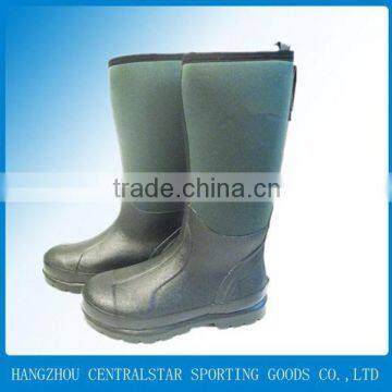 men's neoprene muck boots on sale green color KC-01