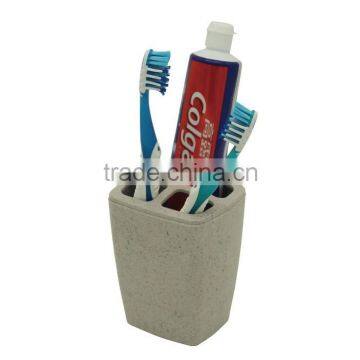 New design bathroom accessory plastic square toothbrush holder