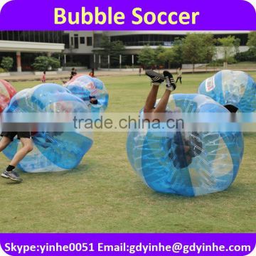 2016 hot sale inflatable human bubble soccer battle balls