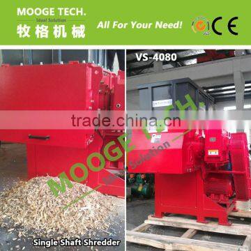 Single Shaft Type Wood Shredder Machine