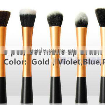 Ebay hot 5 pcs travelling makeup brush set private label makeup brush