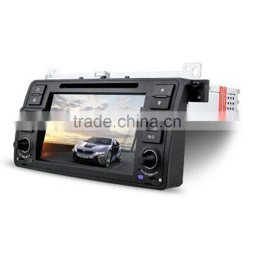 Winmark 7 Inch Single Din Radio Car DVD Player With GPS Bluetooth Radio Mirror-Link For BMW Old 3 Series E46 (1998 - 2006)