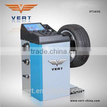65kgs wheel weight car wheel balancer machine for rim 10"~24" VT165G