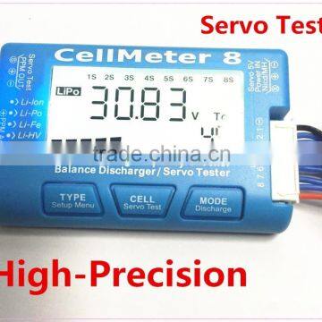 Newest !! 2-8 Cells LiHV Lipo Battery Tester Capacity checker Discharger