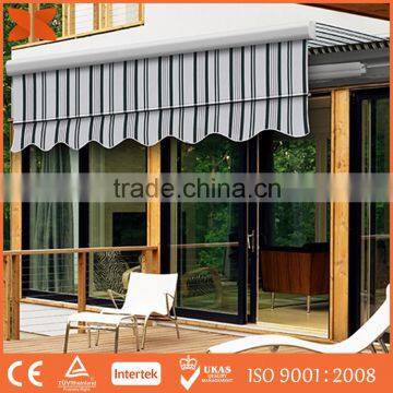 New Designed Awnings for Sale Front Bar With Tye and Mantle Gas Spring Arm Available