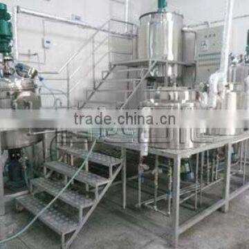 Liquid detergent production line