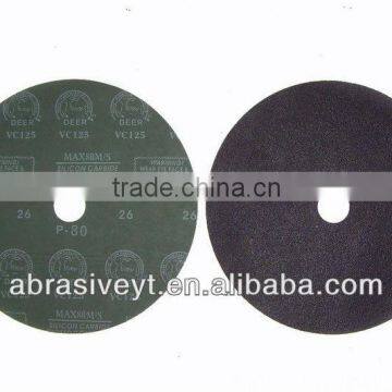 rust cleaning abrasive fiber disc for polishing