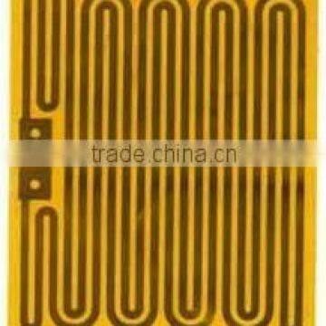 Flexible 24vdc polyimide film heating element