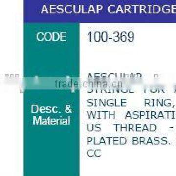 AESCULAP CARTRIDGE SYRINGE, dental syringes, dental instruments, surgical instruments