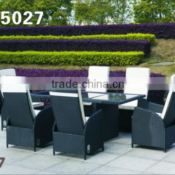 rattan indoor dining table