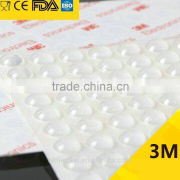 9.5*3.7mm Buffer Bumper Stop Cushion Glass Foot Cupboard Door Pads Adhesive Silicone Feet Bumper photo-5