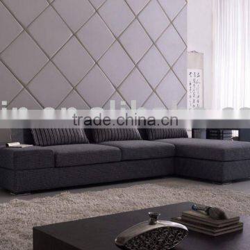 sofa with wood arm/modern fabric sofa set/solid wood sofa set