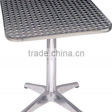 Aluminum square coffe table