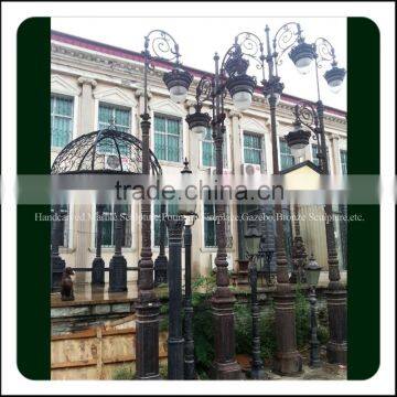 Classic Metal Outdoor Cast Iron Street Lamp