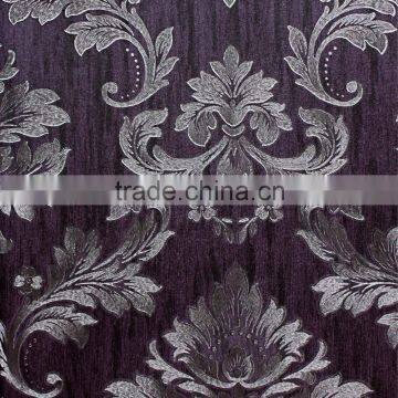 Classic style thick vinyl wallpaper