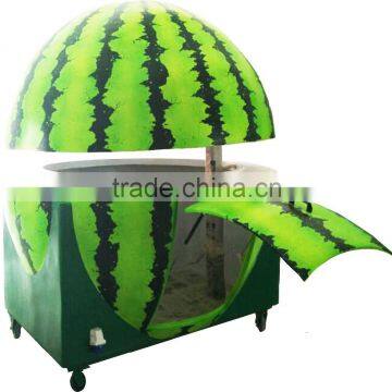 fruit watermelon kiosk juice trailor outdoor cool drinks moveable watermelon kiosk/outdoor fruit kiosk design