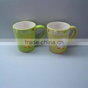 Ceramic Easter Mug with chick design