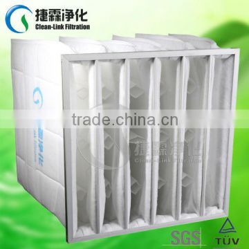 Synthetic fiberglass filter media bag Air Filter air pocket filter