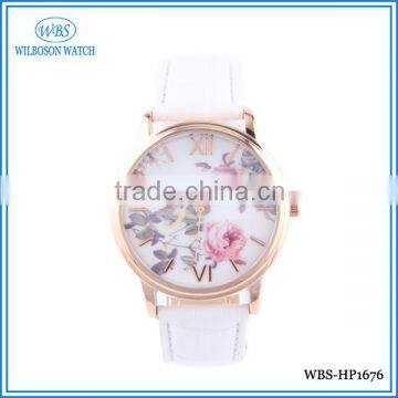 China alibaba geneva rose gold watch for girl