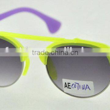 Most popular high performance round metal frame child sun glasses