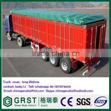 high quality waterproof vinyl coated polyester truck tarp fabric