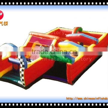 giant fantastic inflatable bouncer obstacle playground