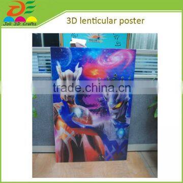 Customized Size Plastic 3d Lenticular Decorative Pictures Poster photo-2