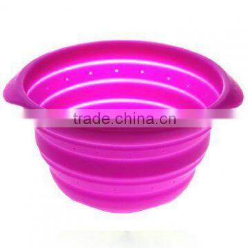 Food grade silicone collapsible kitchenware