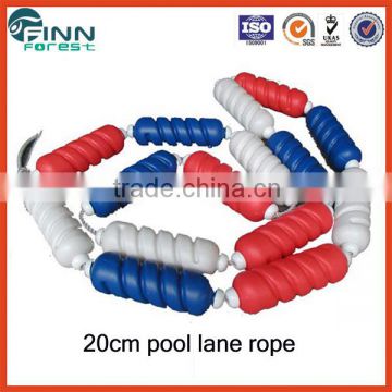 Swimming pool rope floats high quality polypropylene floating rope