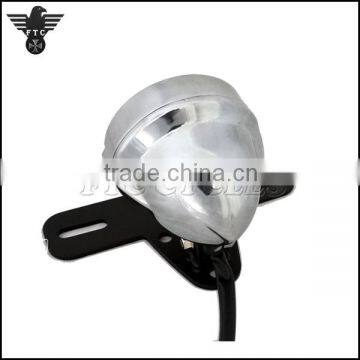 Aluminum Polished Antique Style Tail Light for Harley Custom Bikes photo-5