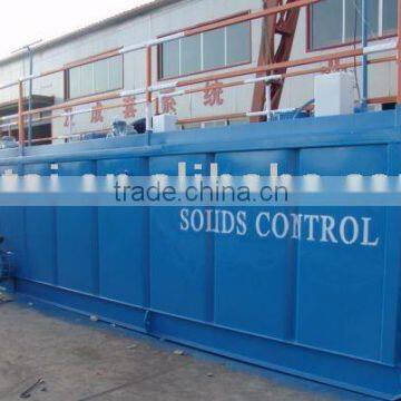 Mud tank of well drilling fluids system