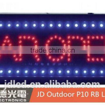 xxx photos P10 Outdoor Red Blue Led display, advertise panel