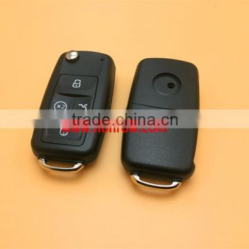 Good Quality VW 4 button flip remote key blank