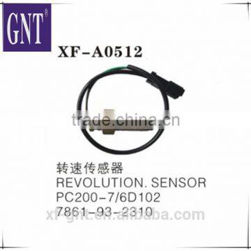 excavator engine 6D102 revolution speed sensor for PC200-7