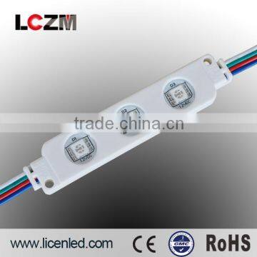 LED module RGB color changing-antiflaming injection