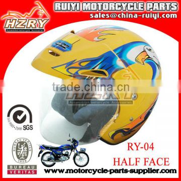 High Quality ABS Half Face Motorcycle Helmet For Sale