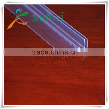 PVC Plastic Rail For Stores shelves