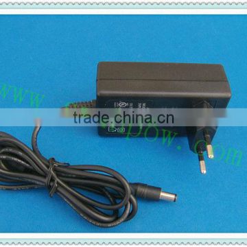 ac adapter model 24W 12v 2a Korea adaptors passed UL GS CE KC