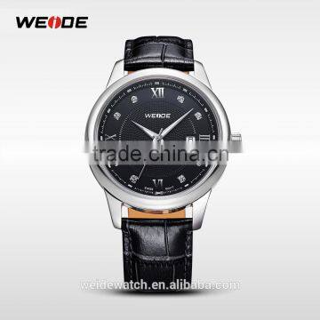 2014 WEIDE New Luxury Brand Quartz Watches Sports Dive Watch Clocks high quality men Leather Strap Watches Wristwatch