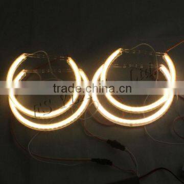Angel Eyes Orange Halo Rings Headlights Smd Led Angel Eyes E46 Non Projector photo-2