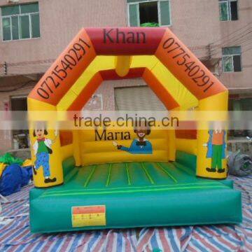 2016 hot commercial giant inflatable bounce house