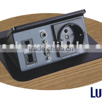 Desk German Socket with Audio & VGA data