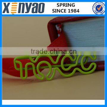 Hight Quality Promotional Gifts Custom Logo Metal Letter Shape Paper Clips Quality Choice photo-4