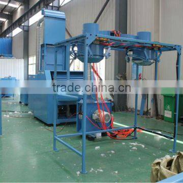 Constant fiber/wool ball processing/bag filling machine line