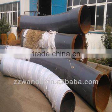 Seamless A53 B hot induction Mild Carbon Steel Pipe Bend