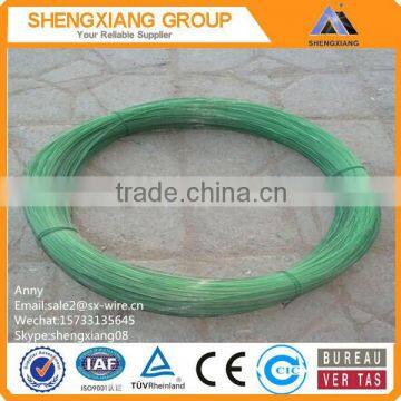 TUV Rheinland pvc coated galvanized iron wire /low carbon steel wire/lron wire made in China(Factory)