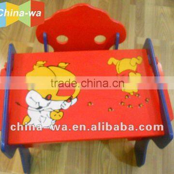 MDF folding table and chair set toy