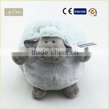 2016 alibaba China factory white sheep plush ball toy custom cute stuffed soft plush lamb