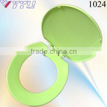 1024 saniatary plastic green toilet seat for sale